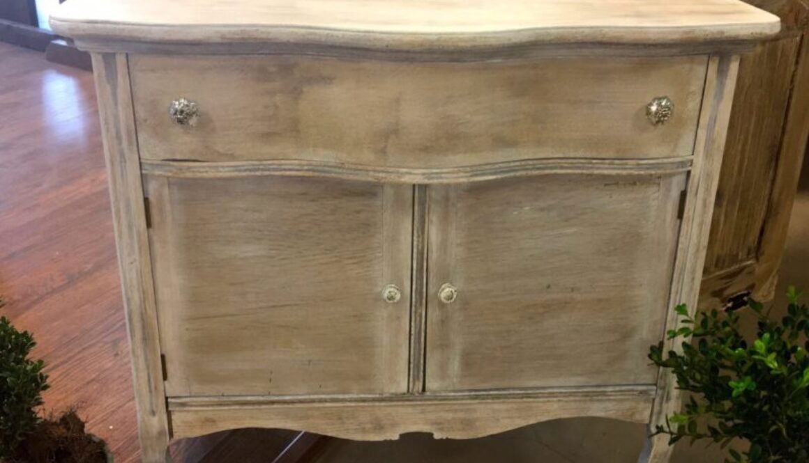 White Wash Dresser