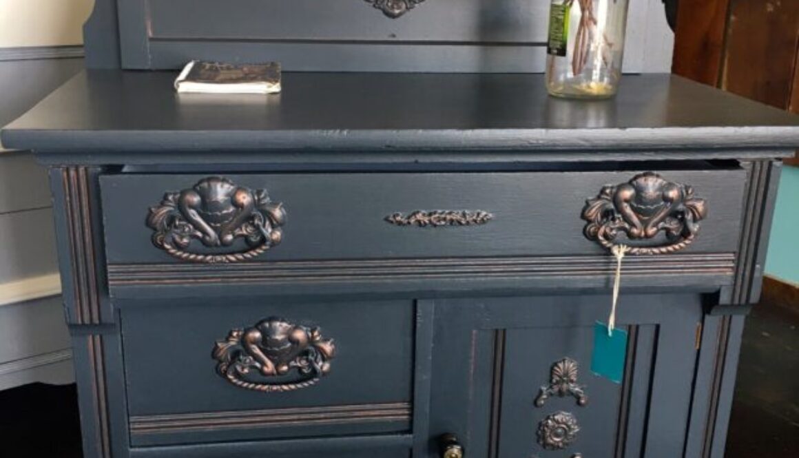 Painted Antique Washstand Commode Jackson MI
