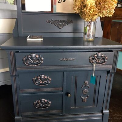 Painted Antique Washstand Commode Jackson MI